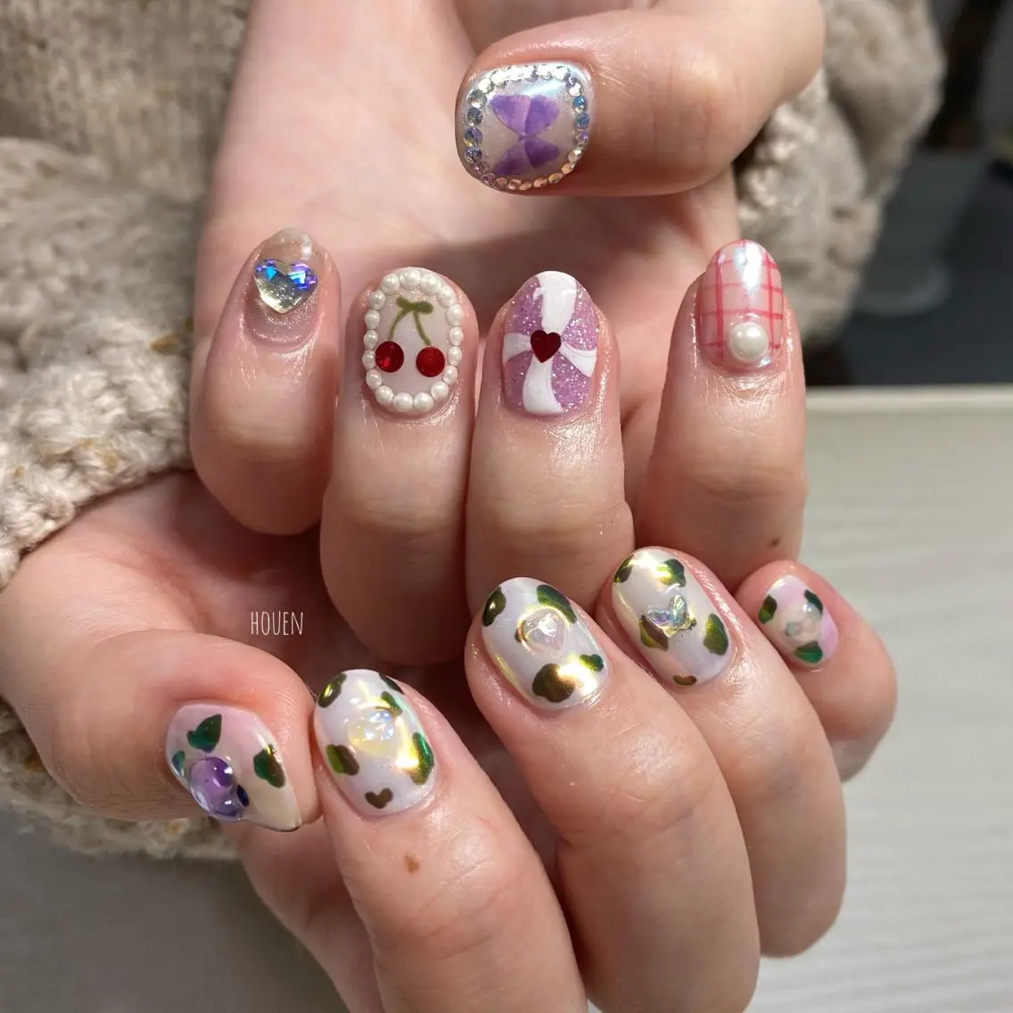 ネイル 持ち込み I pinknail 韓国風·持ち込み専門のネイルデザイン