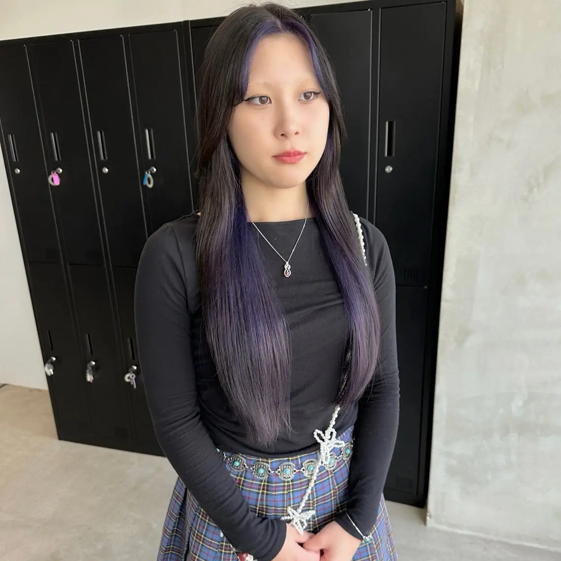 ロング カラー はちすか るかのヘアスタイル