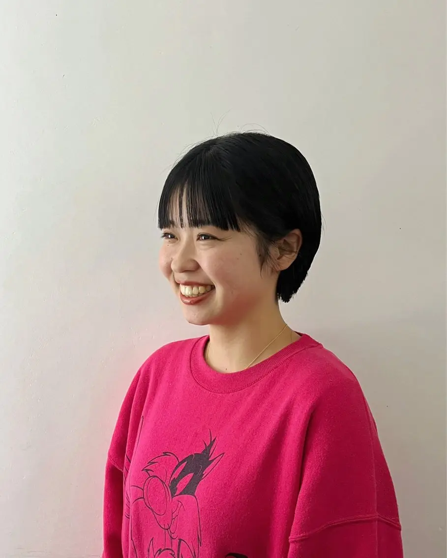 ショート くびれヘア ショートヘア . fukikoのヘアスタイル