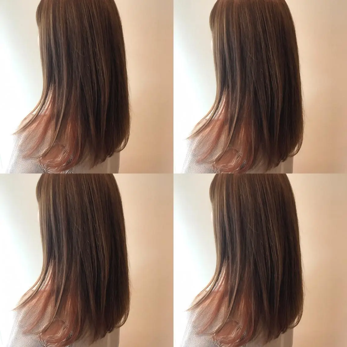 ミディアム カラー 【ツヤ髪カラー】本郷 星音のヘアスタイル