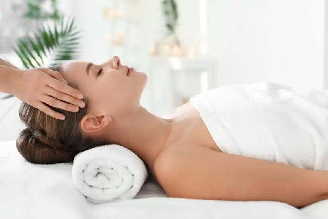 至福のヘッドコース💆🏼‍♀️💕不眠・眼精疲労・肩首のコリ・頭痛のある方にオススメ❕顔のたるみにも効果あり❕✨の写真