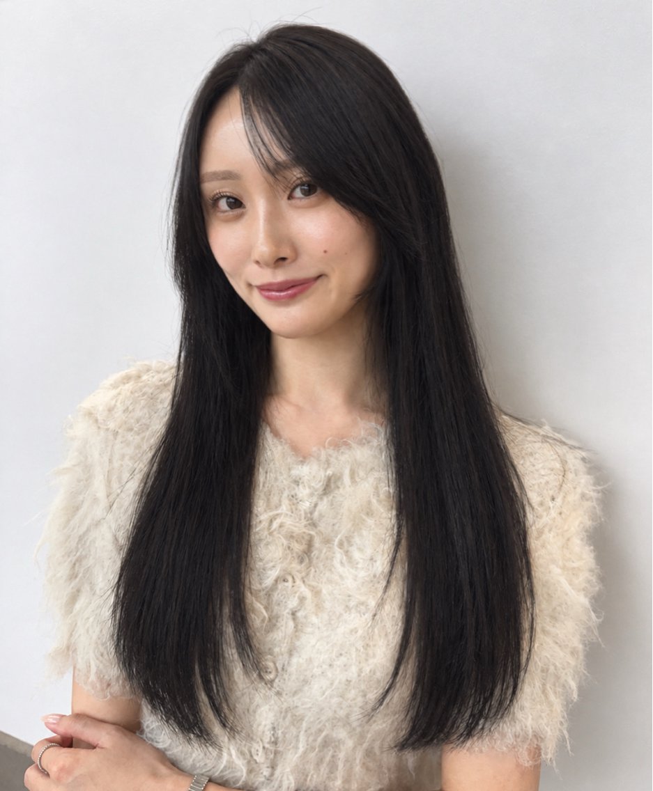 ロング カラー レイヤーカット kakeruのヘアスタイル
