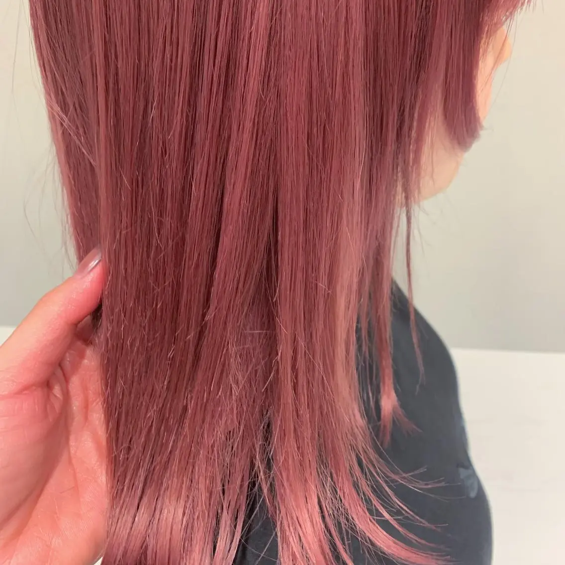 ミディアム カラー minami🪷 暖色カラーのヘアスタイル