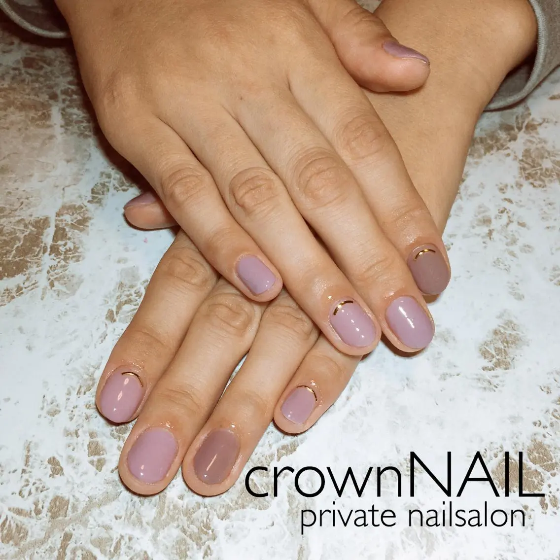 ネイル シンプルネイル ensowa✱laf NAILのネイルデザイン