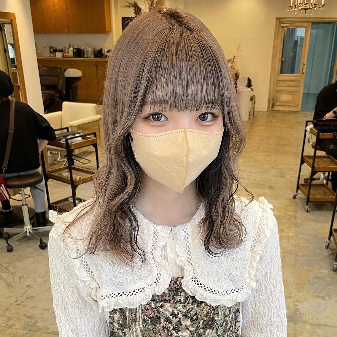 ミディアム ヘアカラー Defi【梅田】 Hinataのヘアスタイル