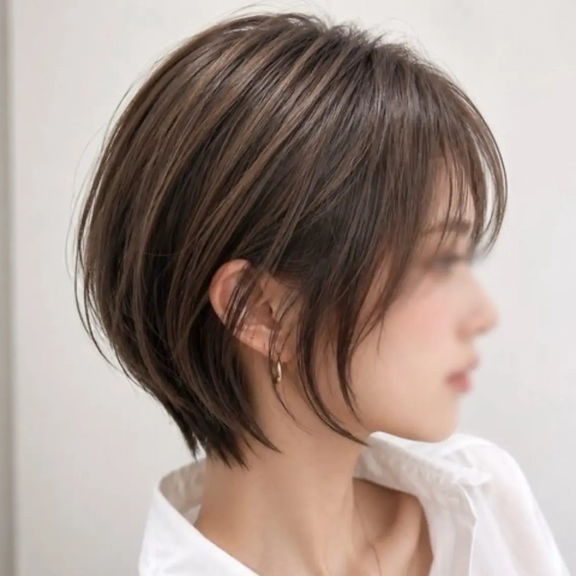 ショート 無料カットモデル 渋谷/ ユナのヘアスタイル