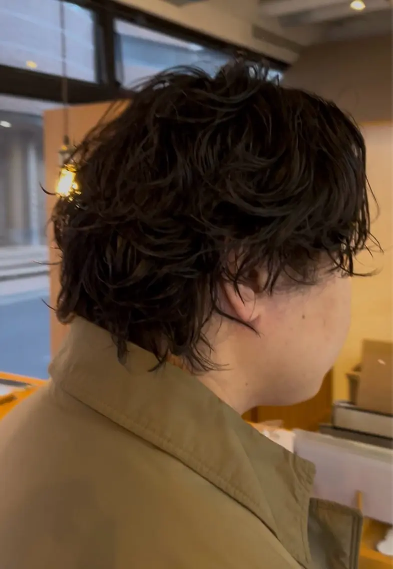 常田大希🕶️になれるパーマとカット【メンズパーマ】メンズ似合わせカット💇+シャドウパーマ🌑¥6500の写真