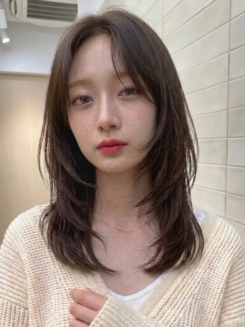 セミロング 渡辺奎斗/ ボブ レイヤーカットのヘアスタイル