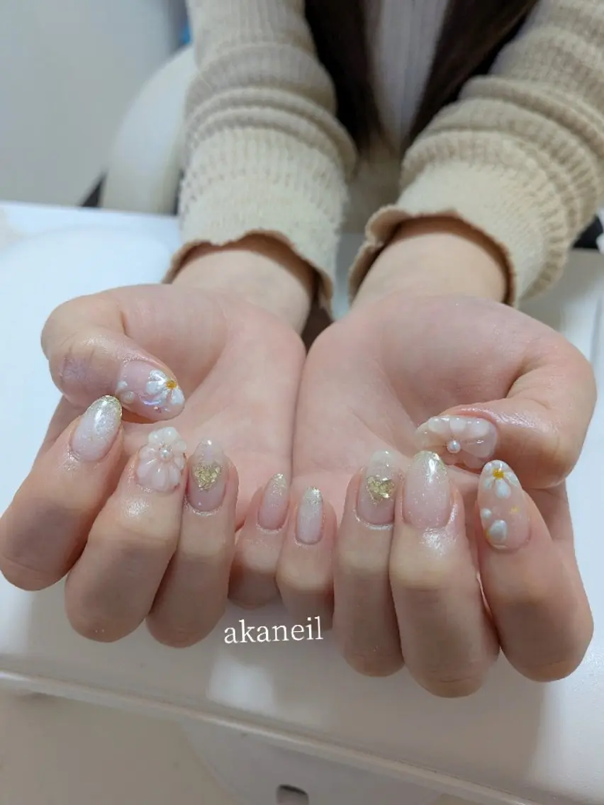 ネイル フットネイル 【akaneils】 アカネのネイルデザイン
