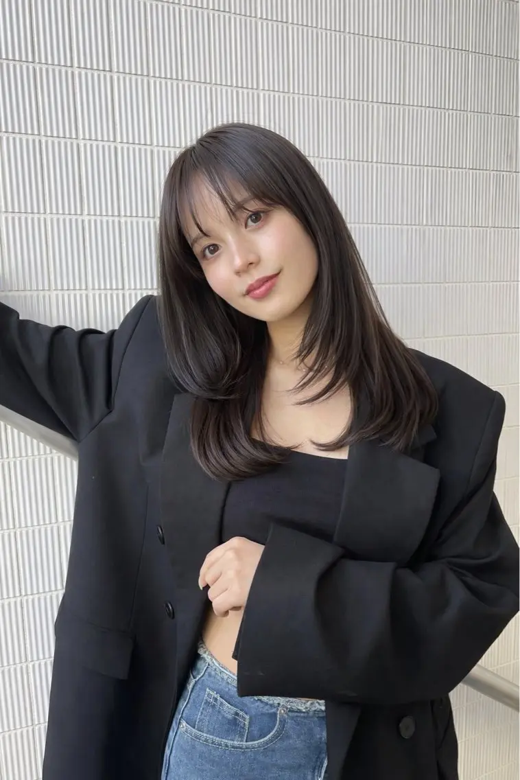 🩷期間限定80％オフ🩷似合わせカット➕髪質改善ケアカラー➕髪質改善！バイカルテトリートメント ➕クイックスパの写真