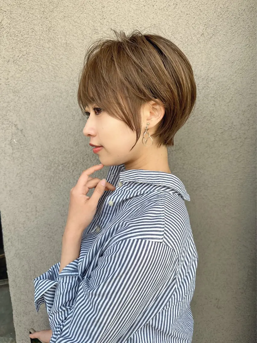 カット+カラー+髪質改善3ステップトリートメントの写真