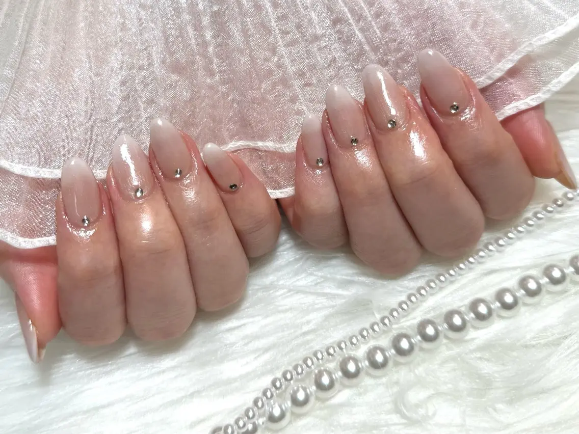 ネイル ワンカラーネイル peTiT ✨️ yuzuki💞🫧のネイルデザイン