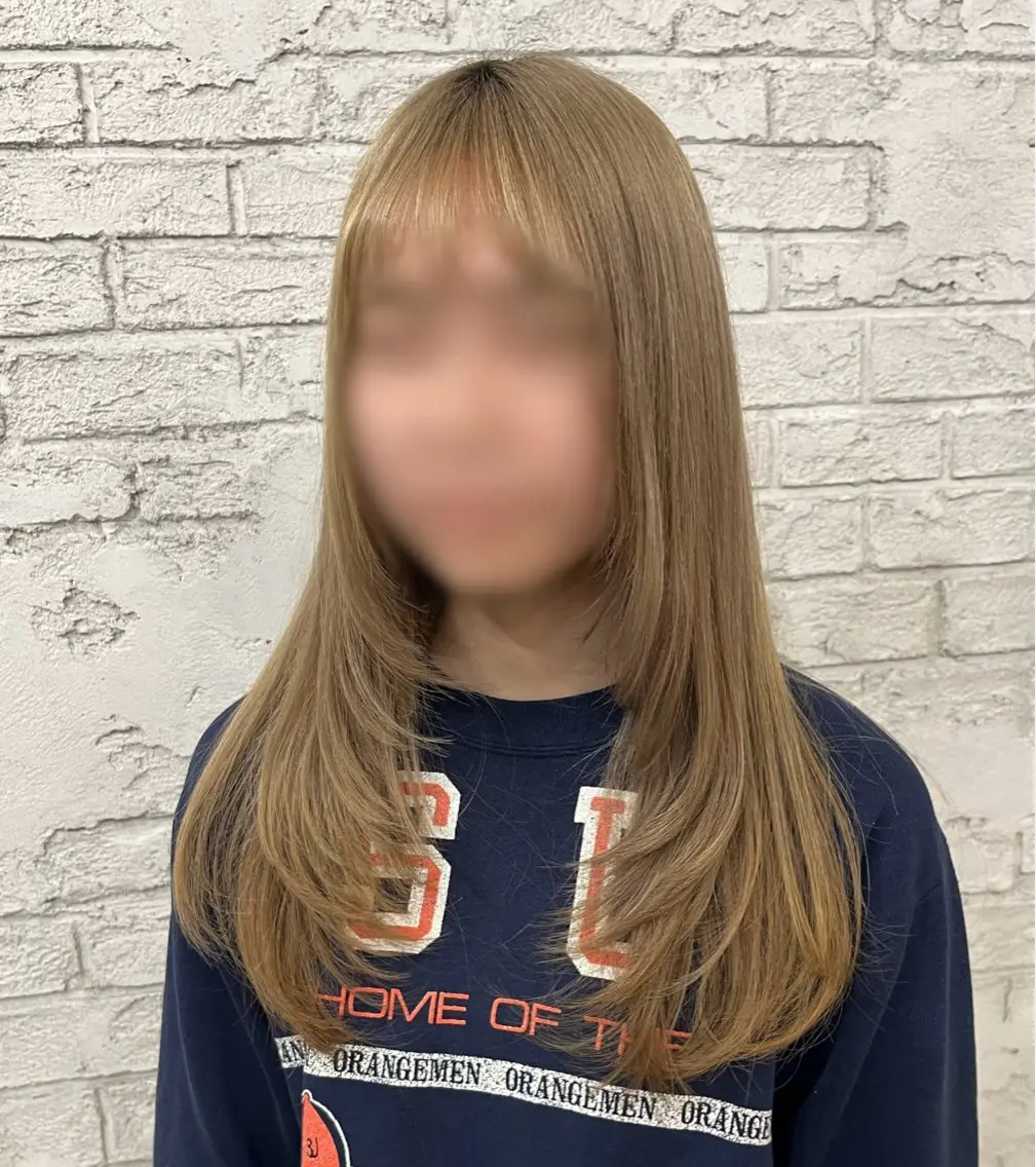 ロング カット ヘアカラー トリートメント ✨ TOMOKO🦋✨のヘアスタイル