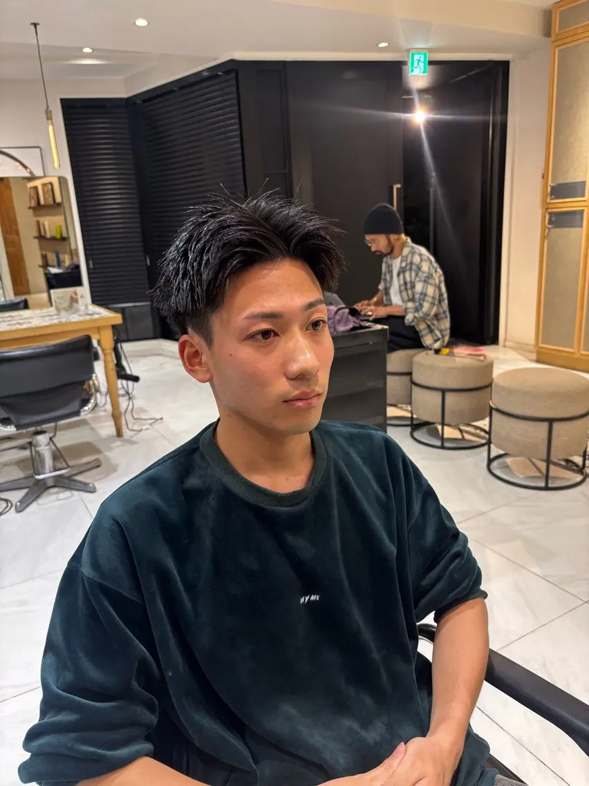 メンズ カット 莉瑠 / ボブモデル募集🐃のヘアスタイル