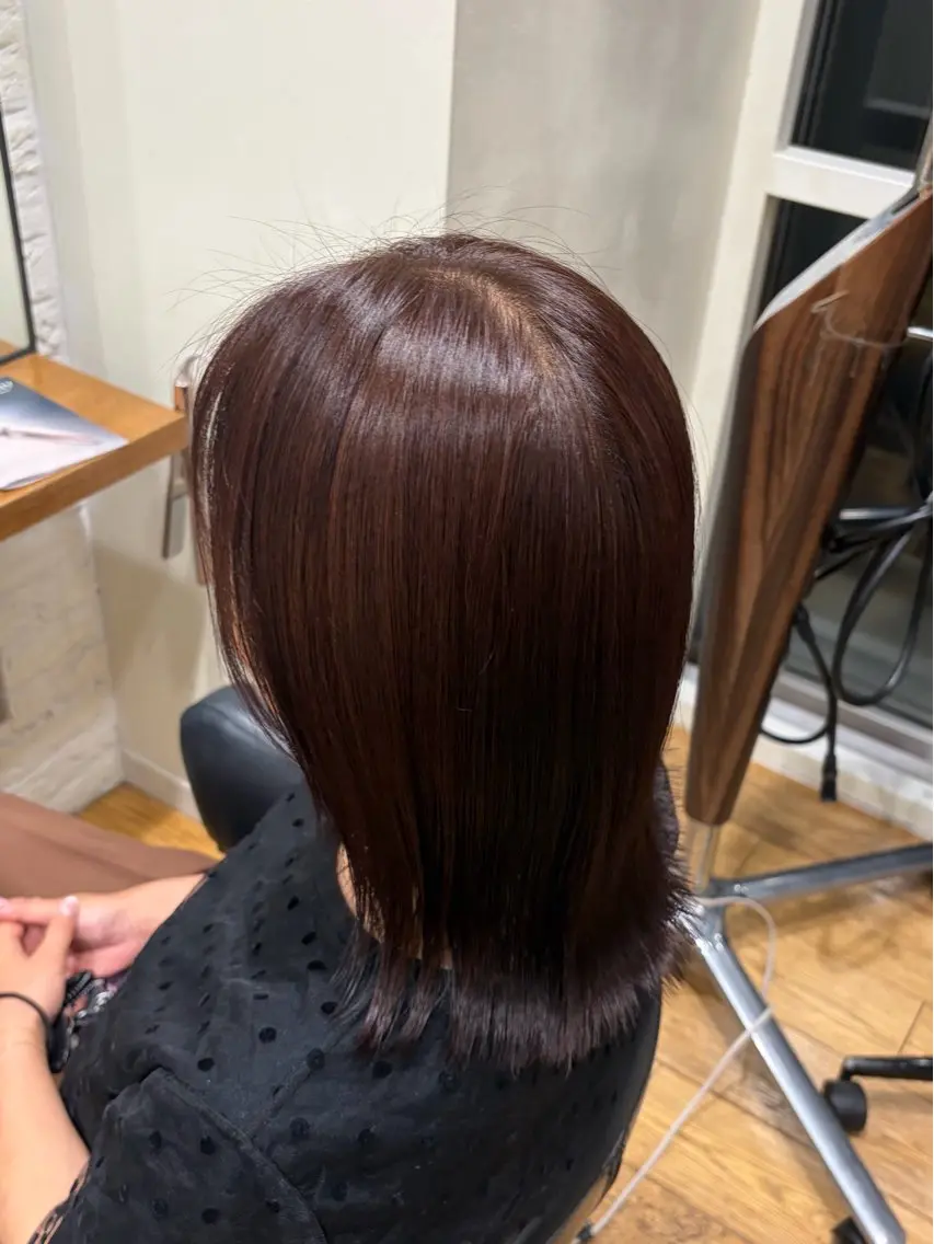 カラー ヘアカラー ❄️透明感カラー❄️ しゅりのヘアスタイル