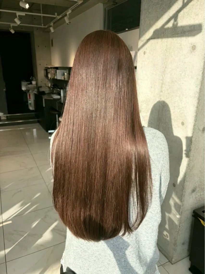 ロング カラー ヘアカラー HINA🌟/ボブ /透明感カラー🫧のヘアスタイル