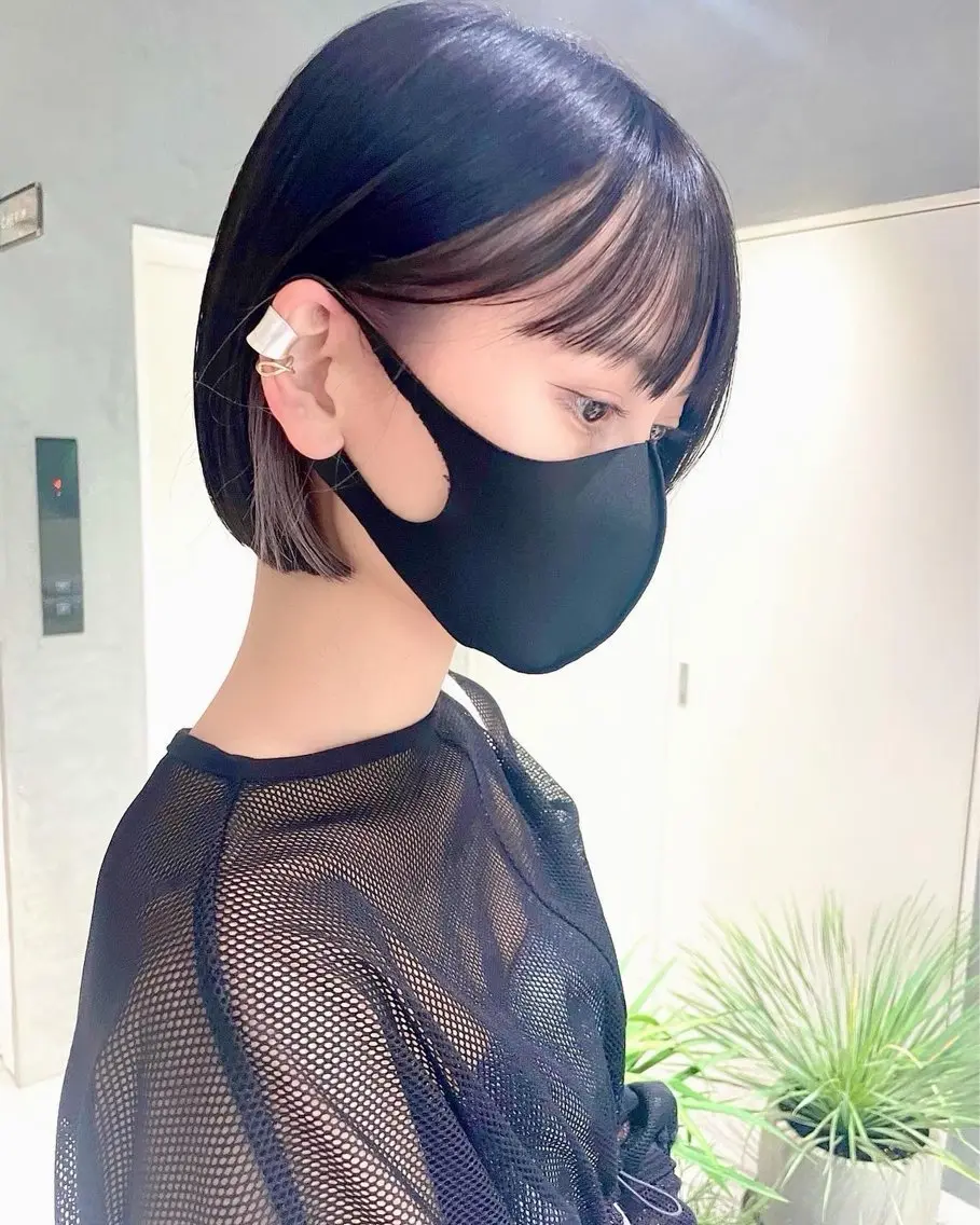 ショート カラー カット ヘアカラー トリートメント CHERIM ❤️🔥新家光葉のヘアスタイル