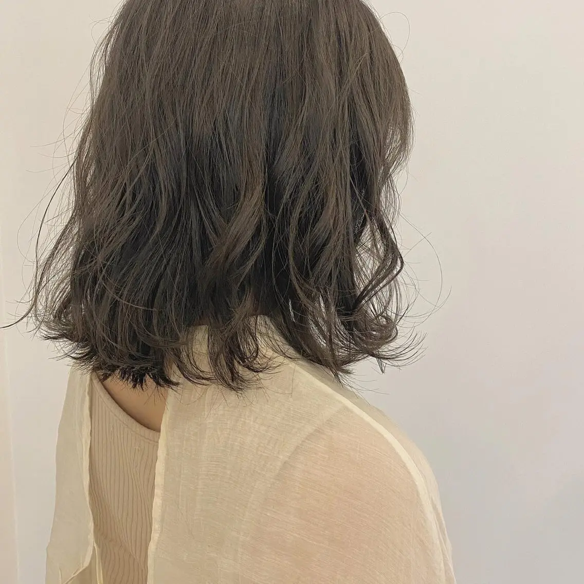 ミディアム ୨୧柔らかいカラー nozomi ୨୧のヘアスタイル
