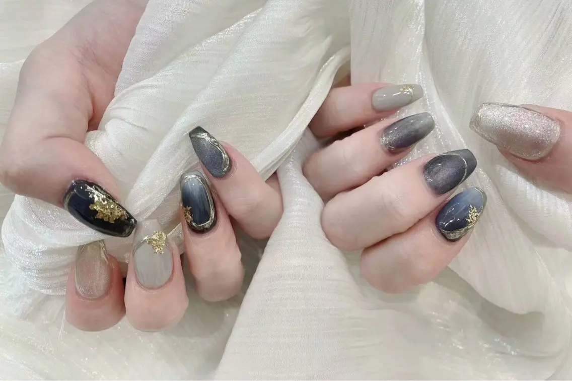 ネイル アートネイル フラワーネイル フットネイル ジェルネイル マグネットネイル babarla Nailのネイルデザイン
