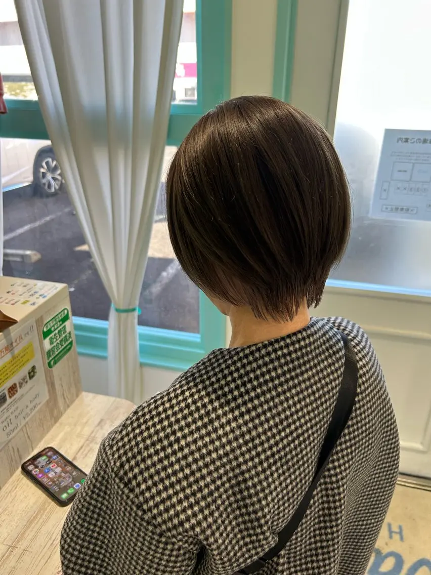 カット（女性のショートカット限定）の写真