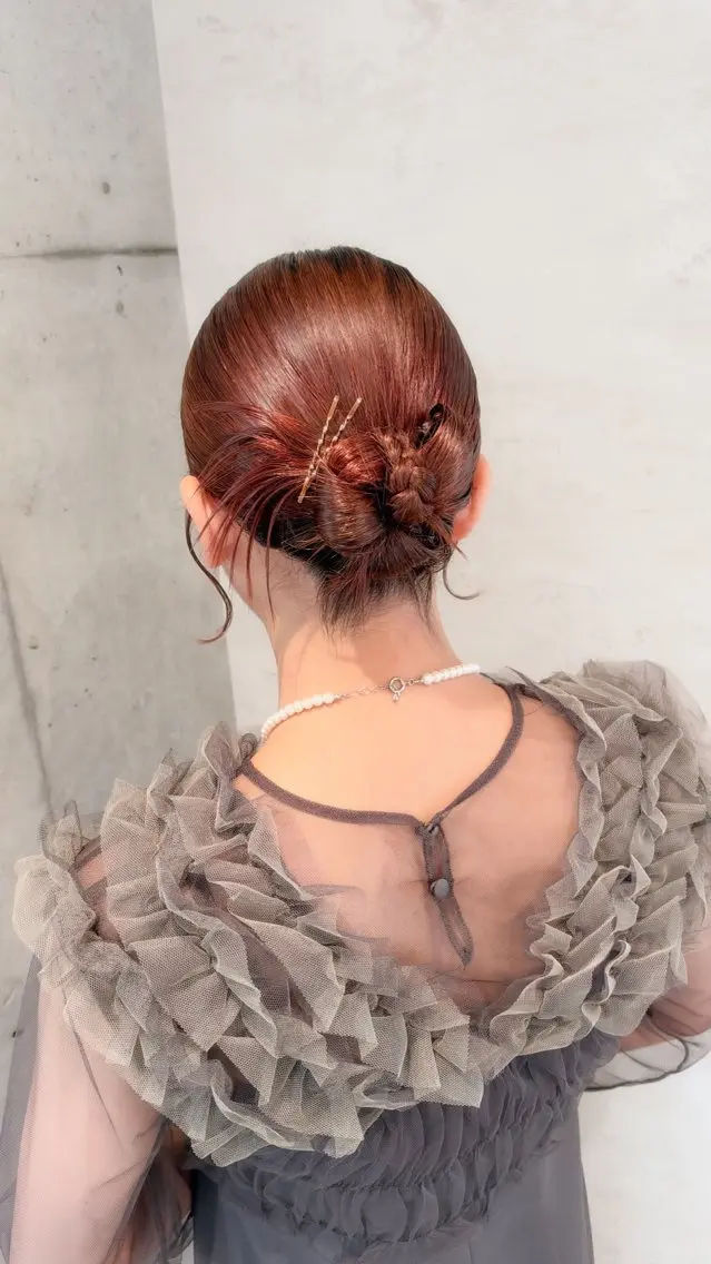 ヘアアレンジ はやしほのか| マンツーマン美容師のヘアスタイル
