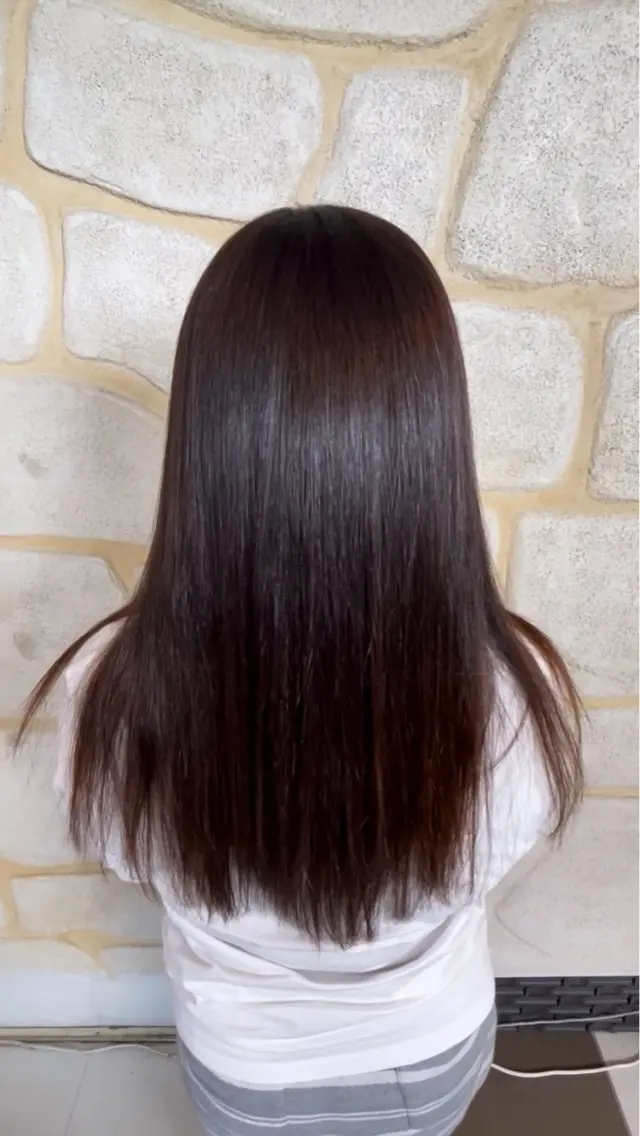 ロング ロング 馬目 龍一のヘアスタイル