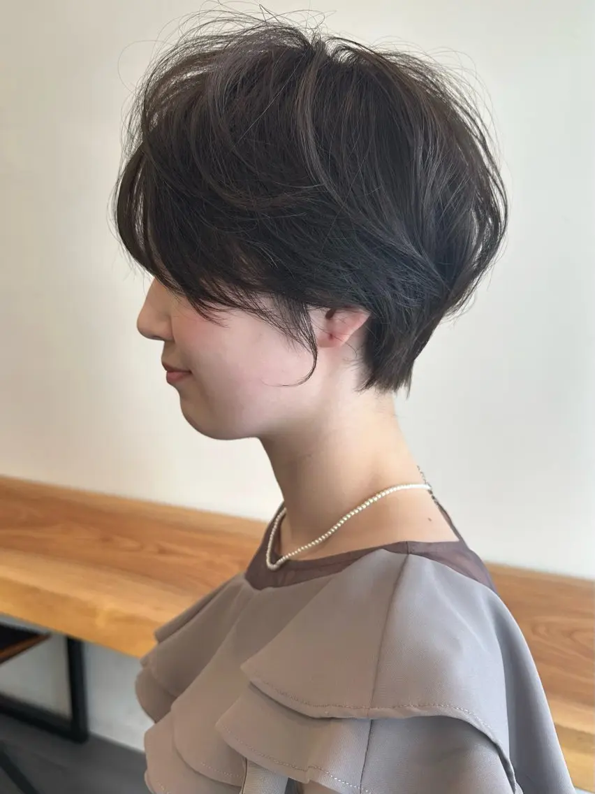 ショート 福本 可奈子のヘアスタイル