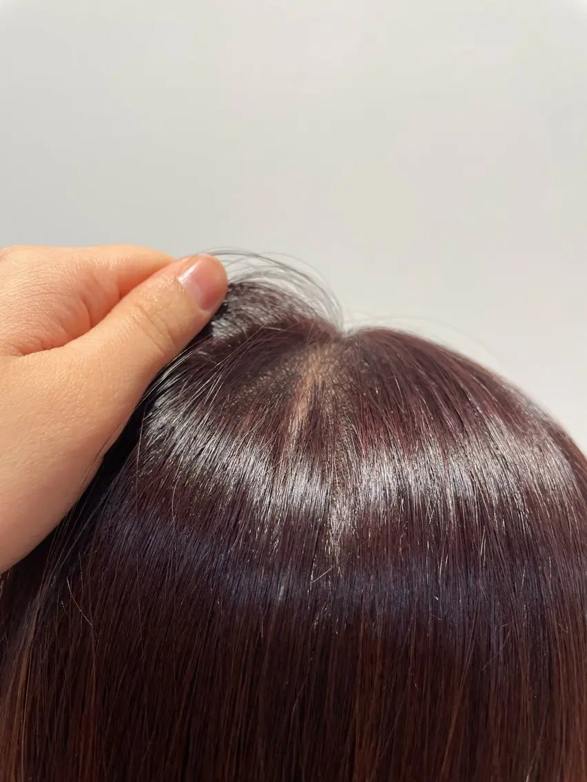 カラー たけみ りさのヘアスタイル