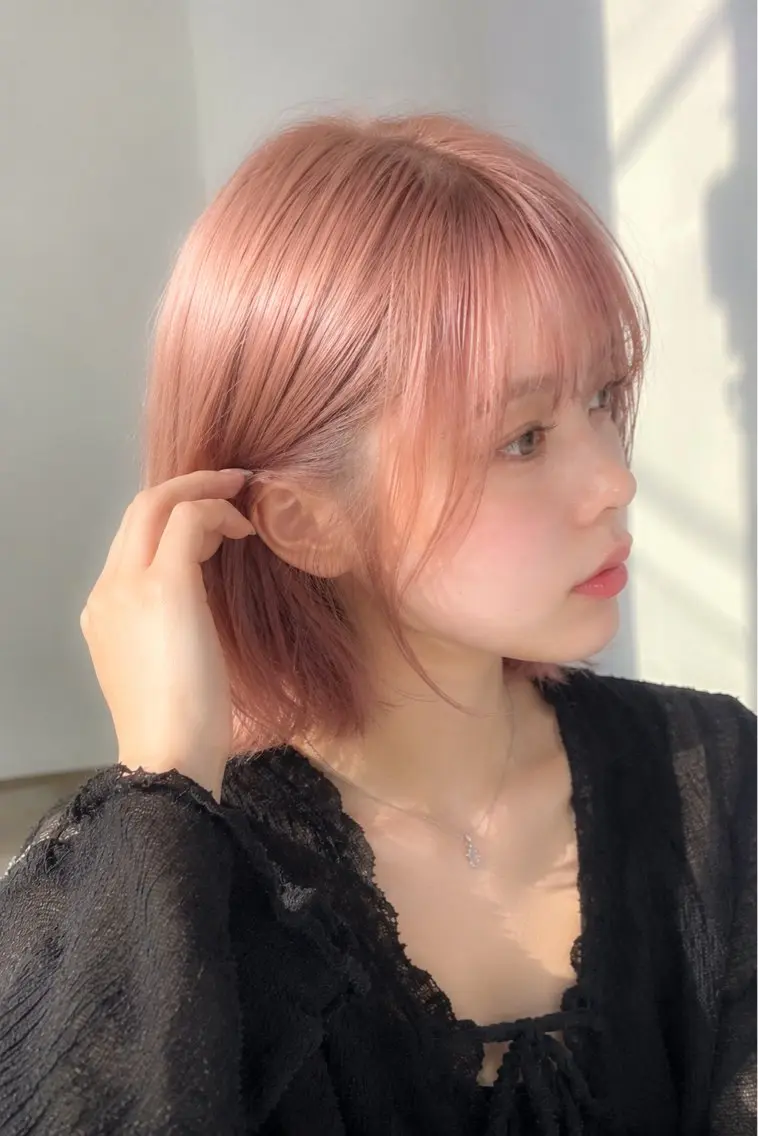 ショート カラー 🍒暖色ボブ/パーマ /りゅうき🍒のヘアスタイル
