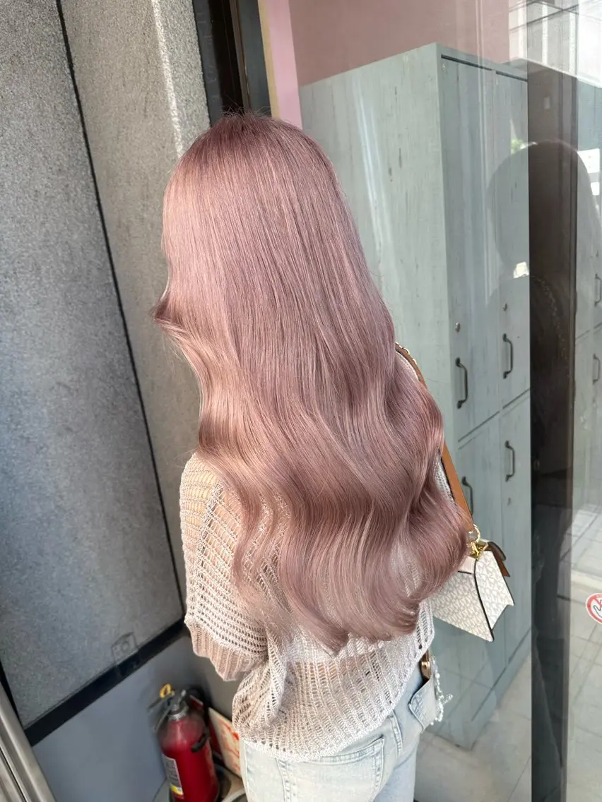ロング カラー ヘアアレンジ カット ヘアカラー トリートメント ヘアセット 🦋色落ちまで綺麗に 🦋KOKIのヘアスタイル