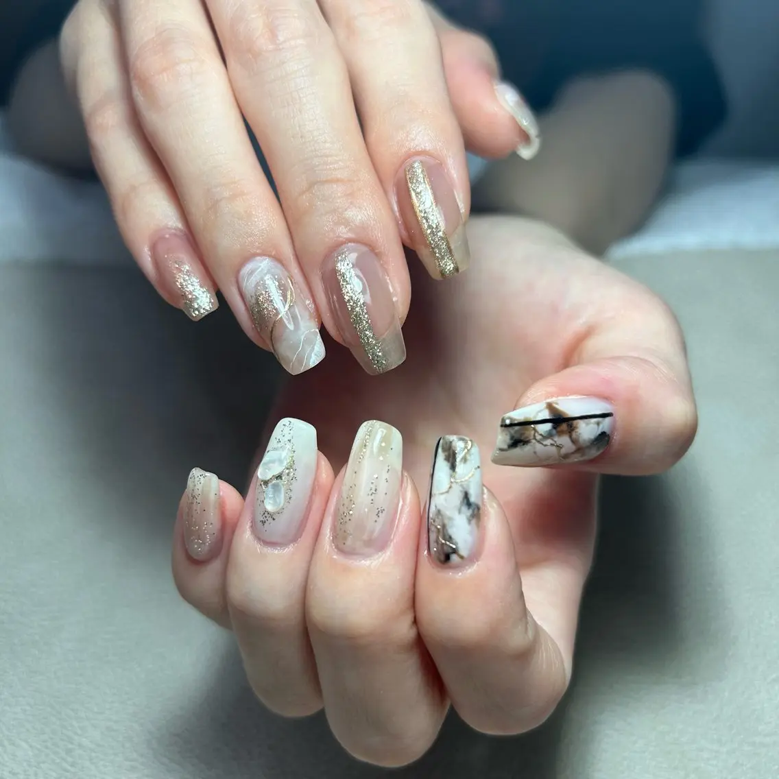 ネイル ハンドネイル nailroom‪ sb‪‪𓈒𓂂𓏸のネイルデザイン