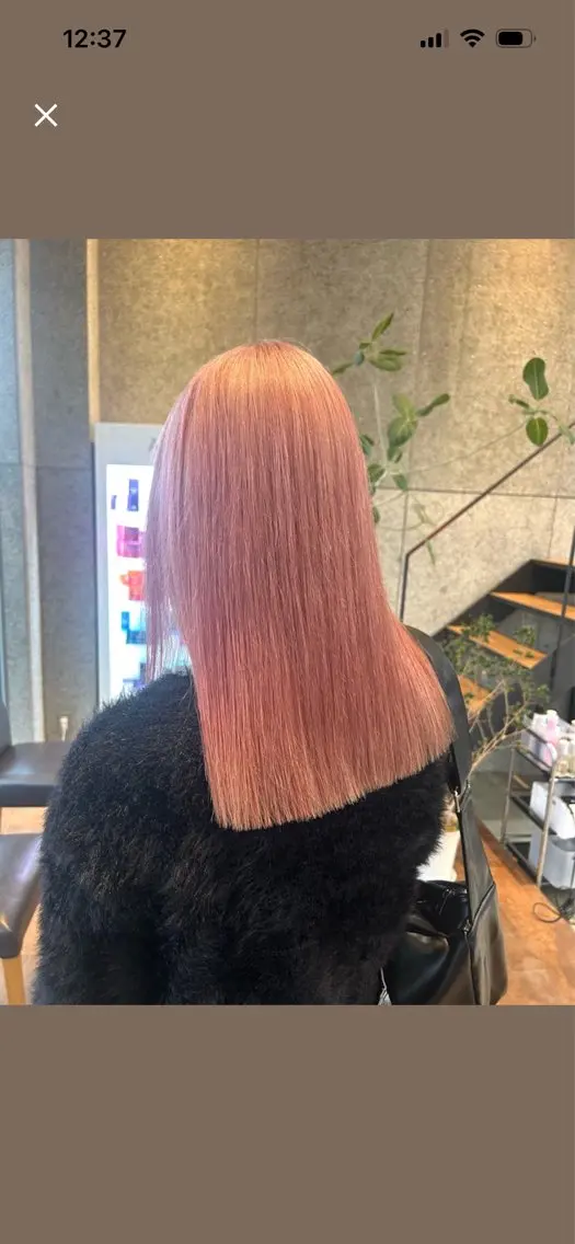 カラー 🍓垢抜けハイトーン 🍓HINAのヘアスタイル