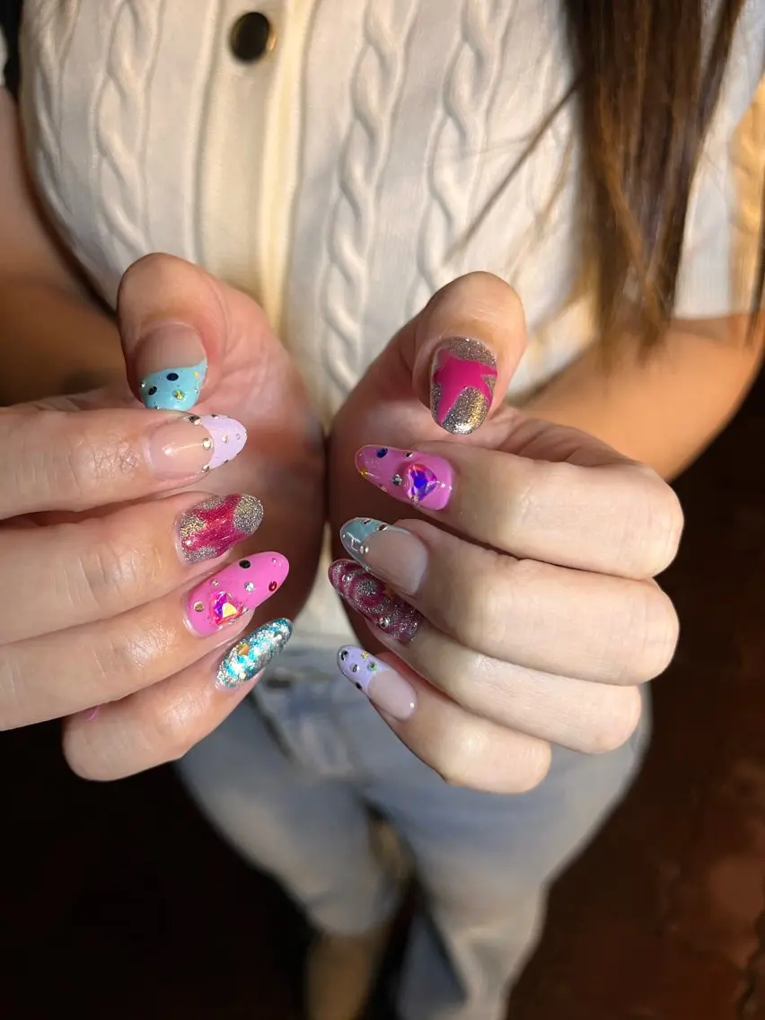 ネイル 持ち込み nailAlaia 妙典店 アイリのネイルデザイン