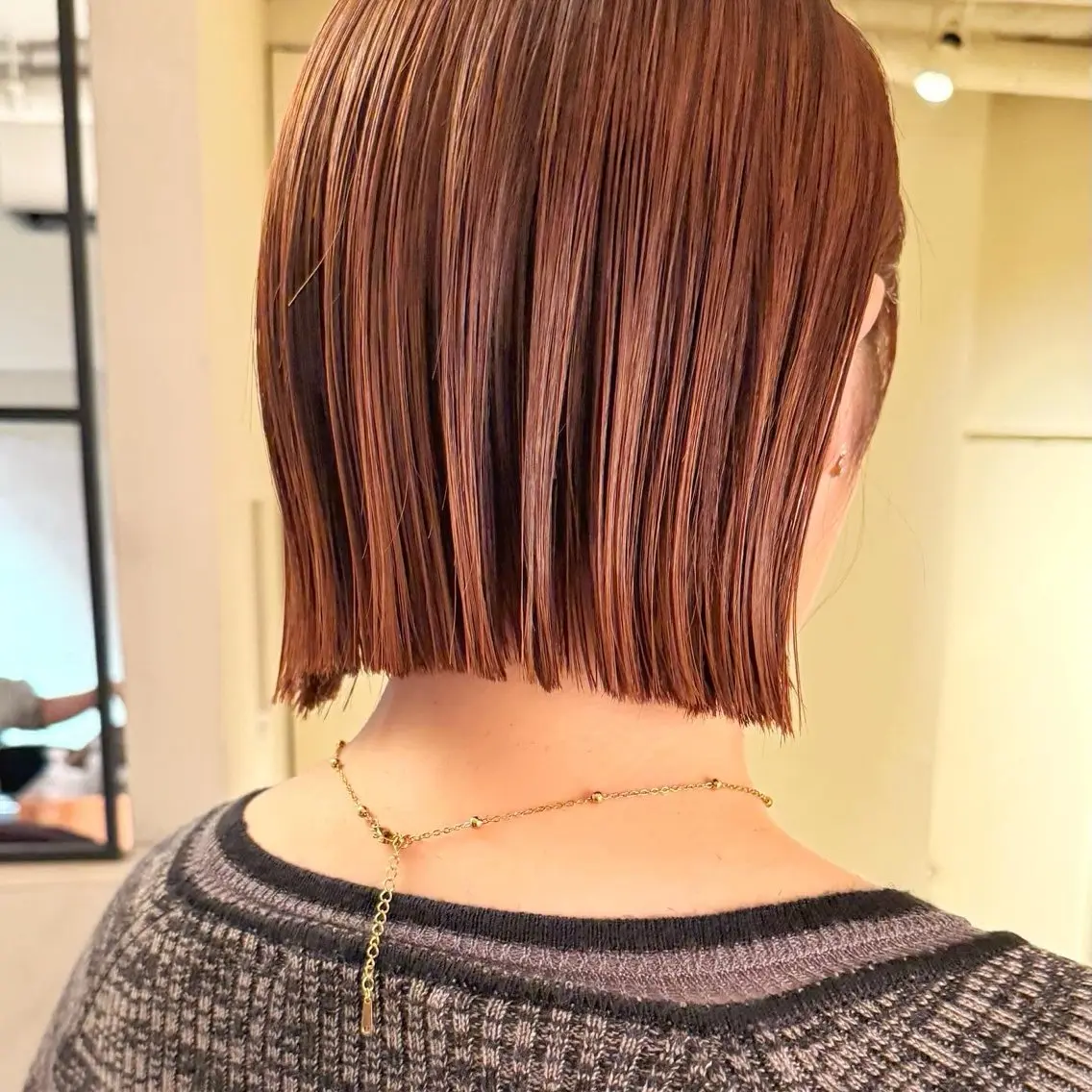 ショート カラー カット ヘアカラー 縮毛矯正 ‎アヤメ/レイヤー /ボブ/渋谷🐈のヘアスタイル