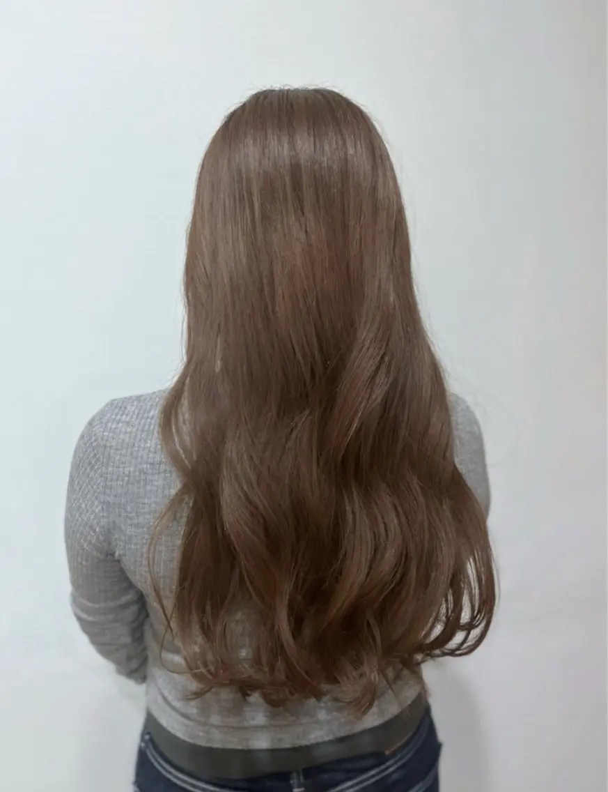 ロング カラー カット ヘアカラー トリートメント 透明感カラー／ 艶感カラー／RAMUのヘアスタイル