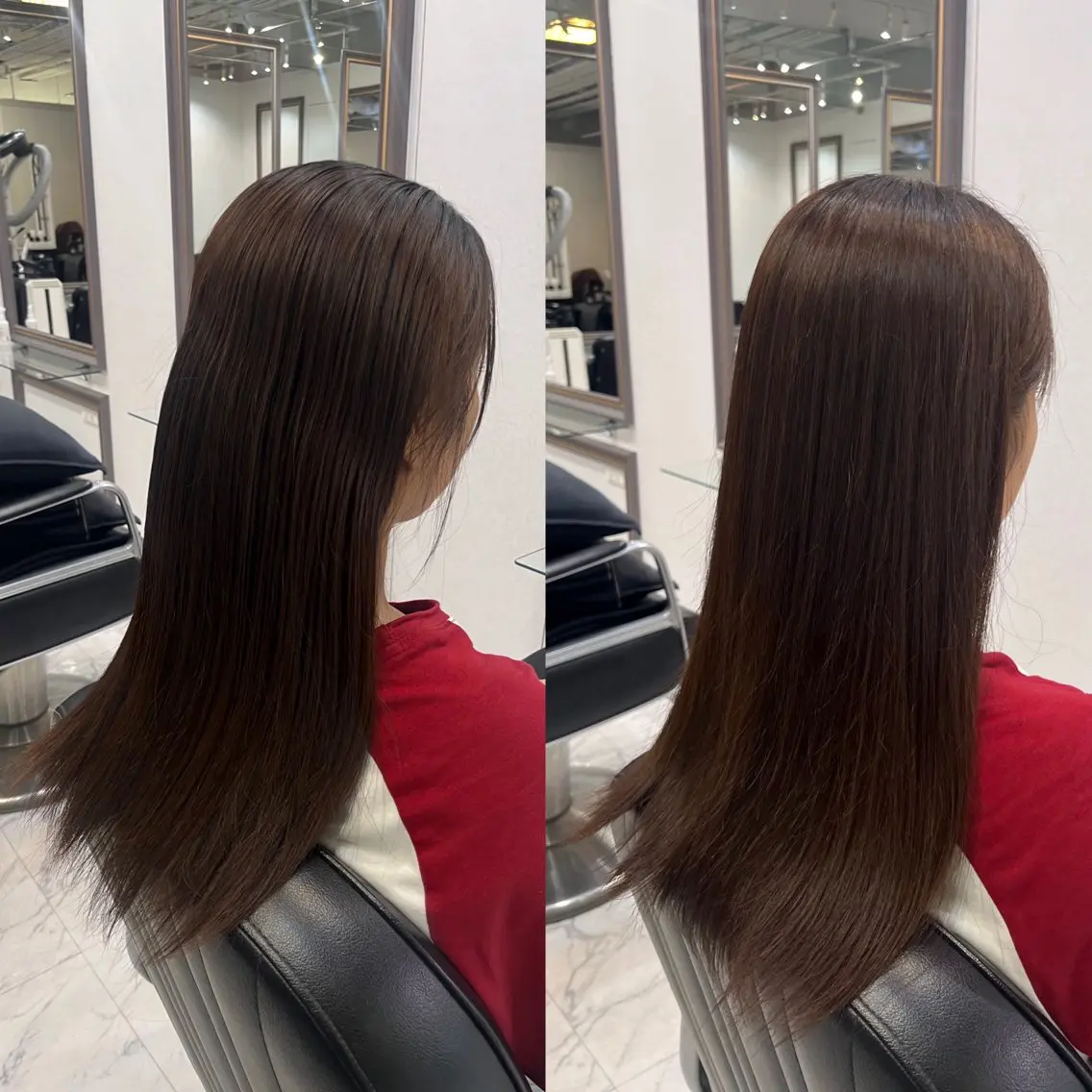 ミディアム カラー トリートメント Hana🌷/ 透明感/艶髪/表参道のヘアスタイル
