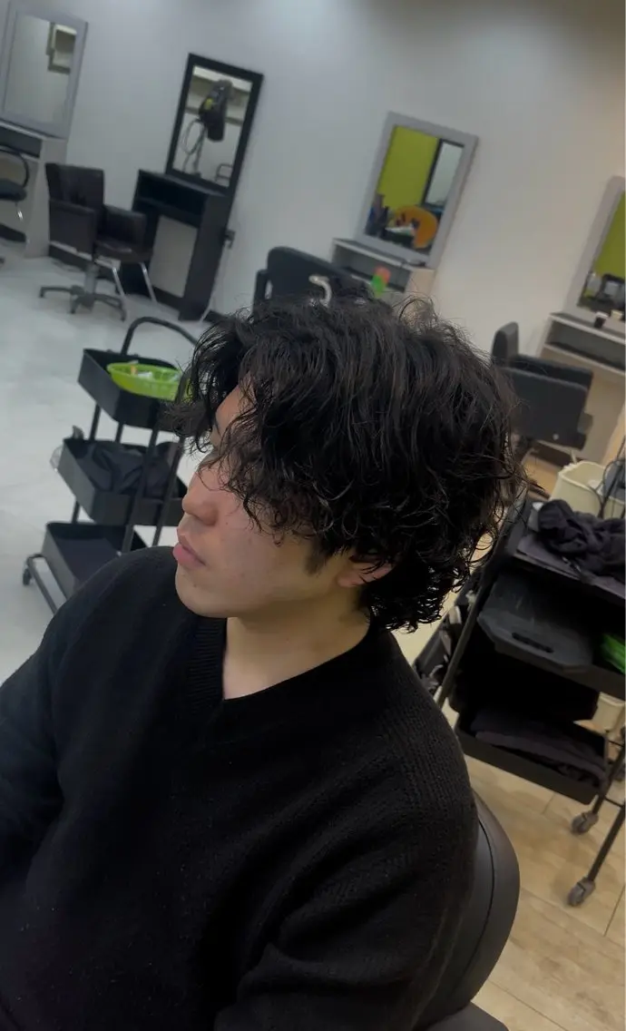 パーマ 森本 ヤマト【メンズ特化】のヘアスタイル