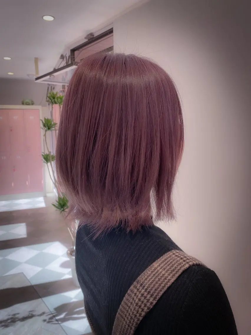 ミディアム SOU/エクステ /ダブルカラーのヘアスタイル