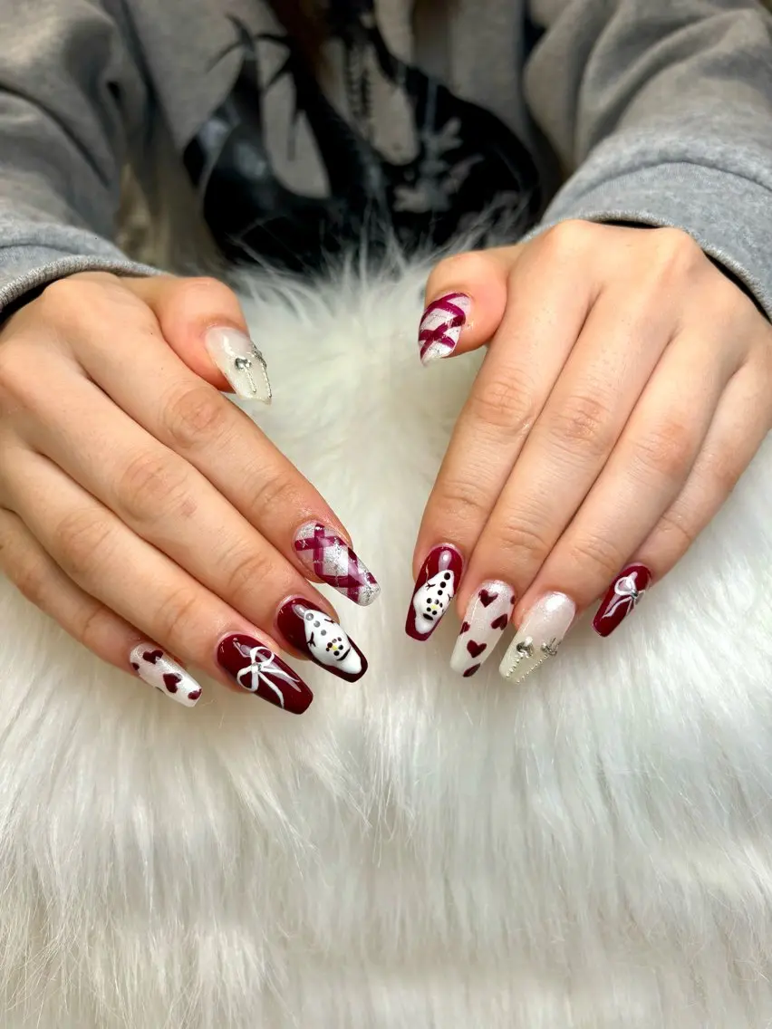 ネイル アートネイル グラデーション キラキラネイル ニュアンスネイル オフィスネイル Jenn Nail Salonのネイルデザイン