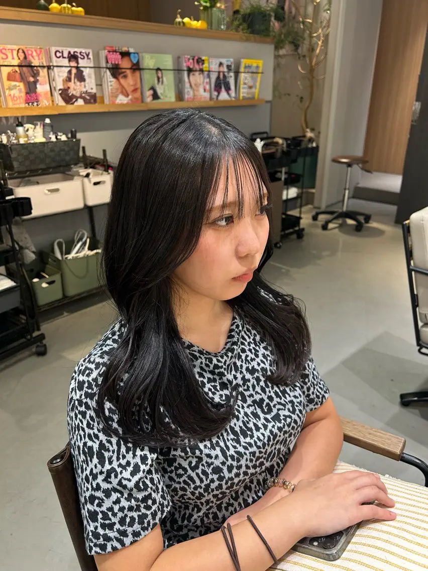 セミロング Hotaru/梅田 /茶屋町のヘアスタイル