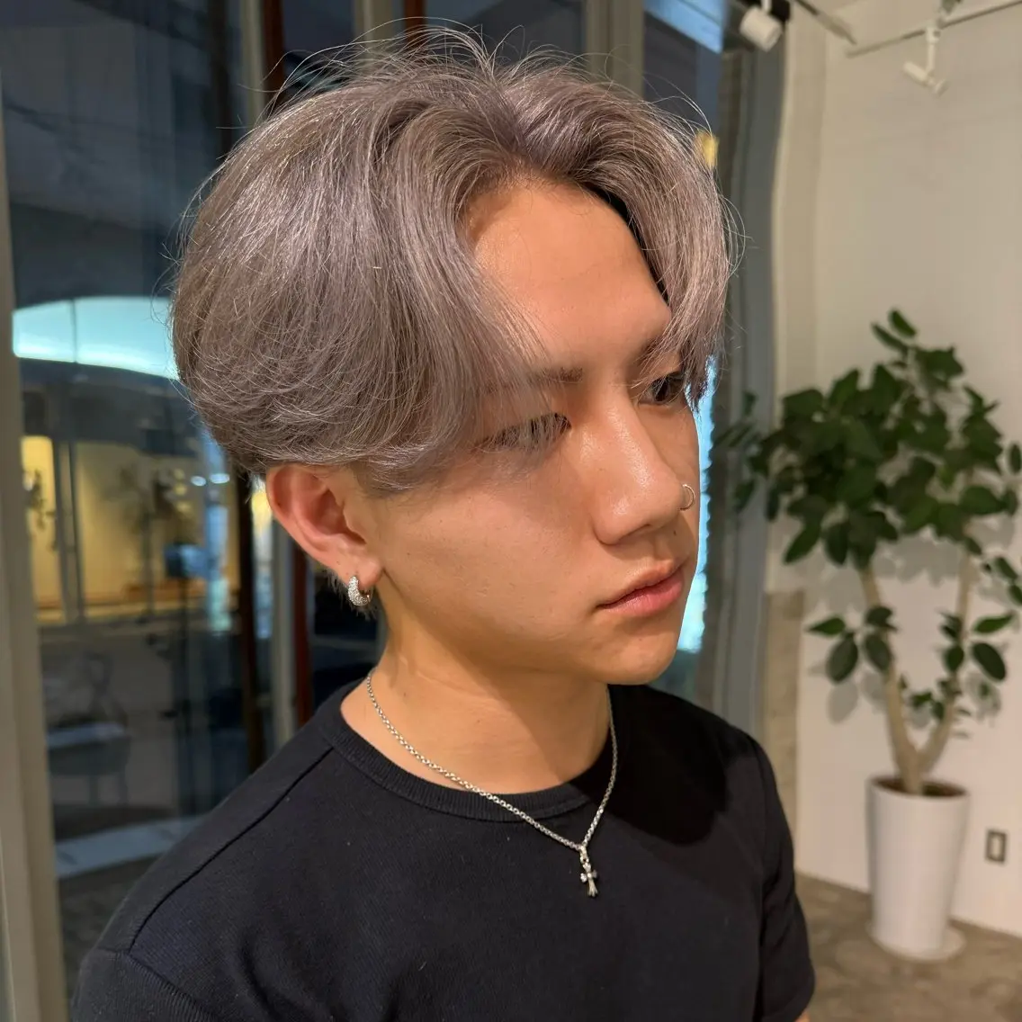 メンズ カット ヘアカラー fev Yumaのヘアスタイル