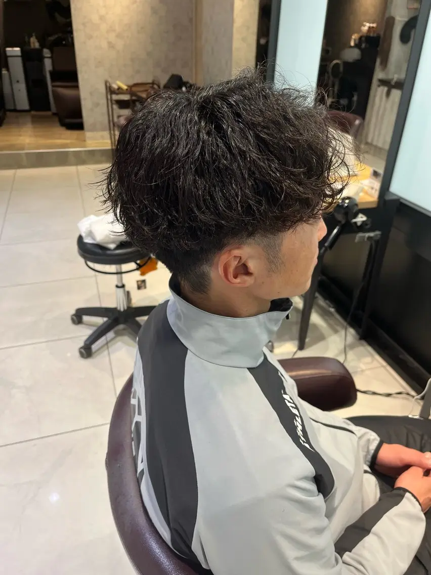パーマ メンズ ✨髪質改善カラー✨ ななみのヘアスタイル