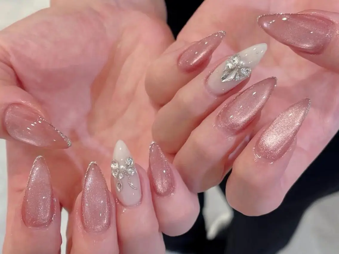 🎀チップ長さだし持ち込みデザイン120分🎀チップ長さだしオフ➕1500円の写真