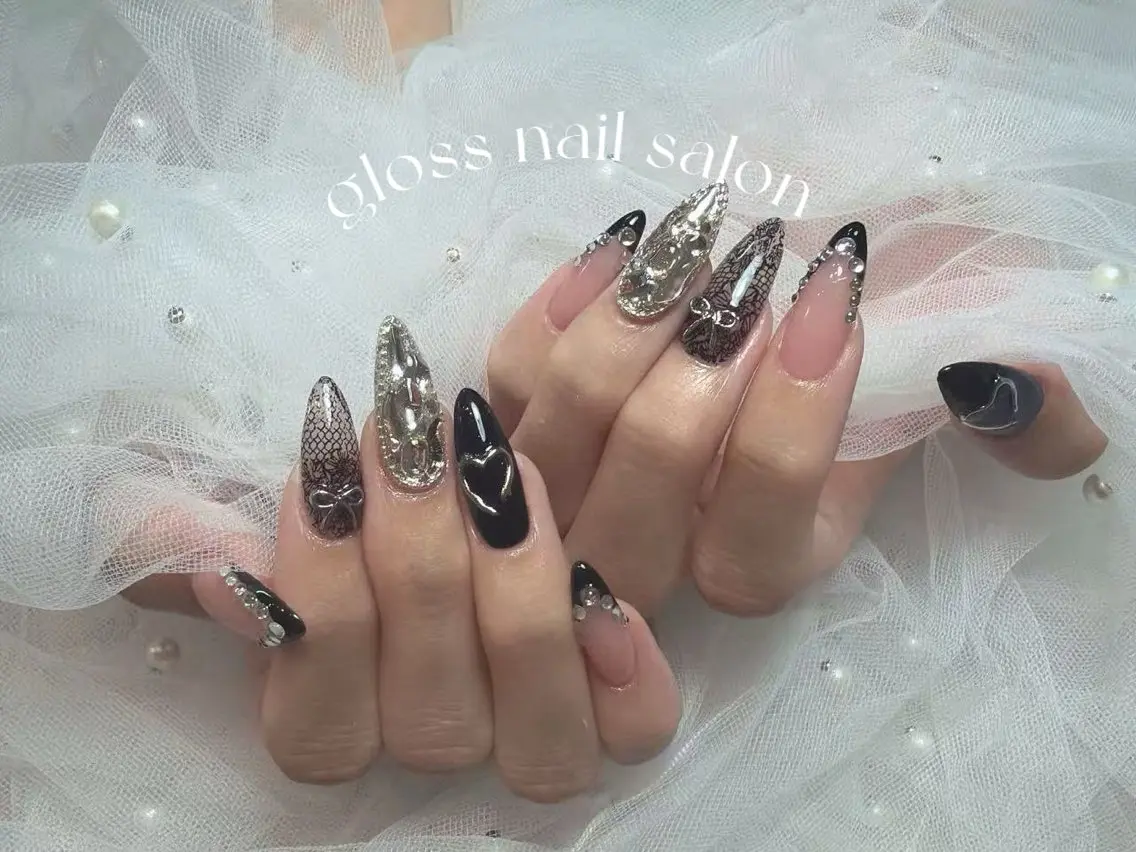 ネイル ハンドネイル ゆり🌷 gloss nailのネイルデザイン
