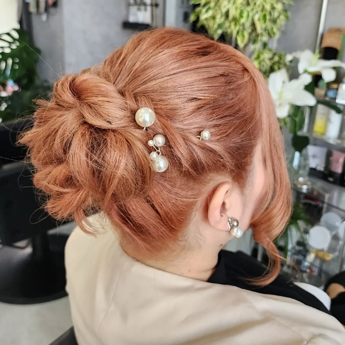 ヘアアレンジ 成人式 卒業式のヘアスタイル ESTELA... OHARA のヘアスタイル