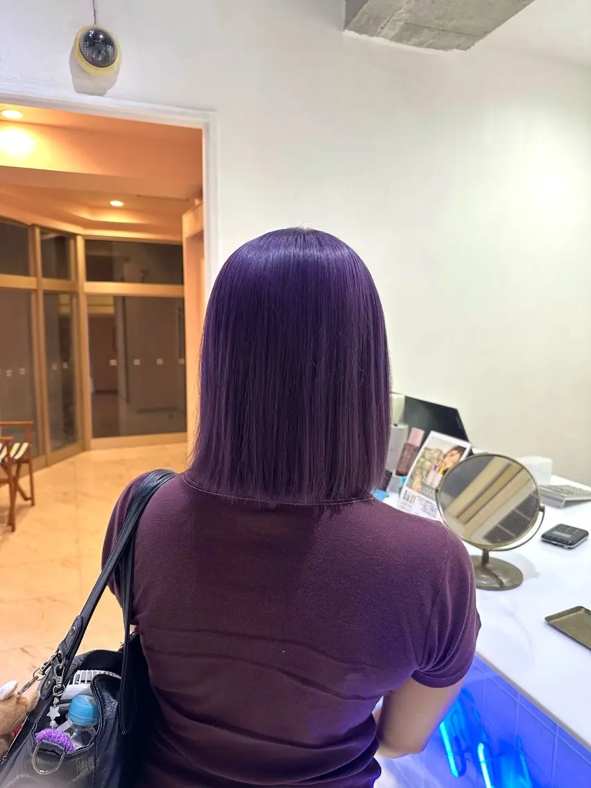ショート カラー モテ艶🪄ベージュ カラー🧸RUKAのヘアスタイル