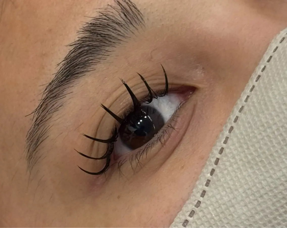 🎀オフなし🎀高持続LEDフラットラッシュ160本の写真