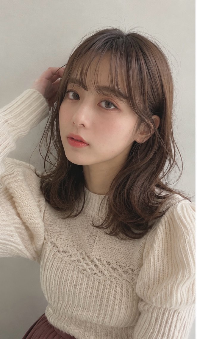 セミロング Verde西院店 ＫＡＲＥＮ💗のヘアスタイル