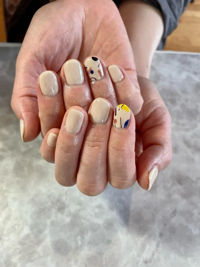 【ネイル】他店オフ込みシンプルコース💅🏼¥6,600の写真