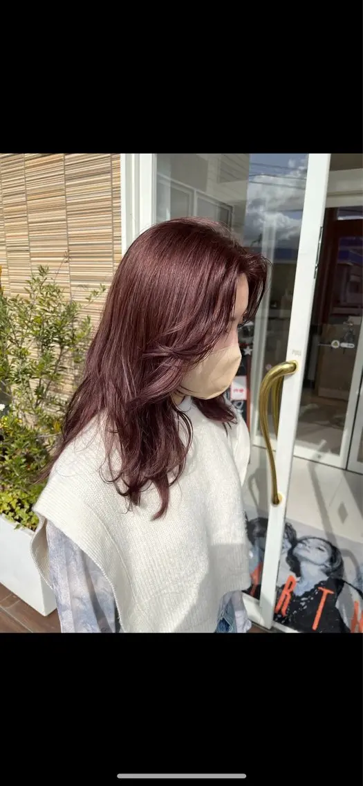 カラー カット ヘアカラー 工藤 彩夏のヘアスタイル